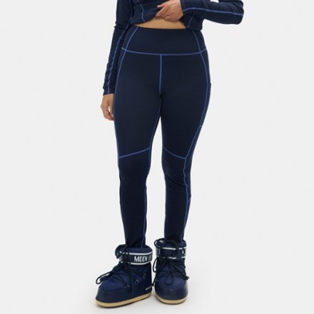 Halfdays Hallie Midweight Merino Base Layer Leggings - Women's 0