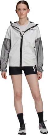 adidas Terrex Agravic Pro Trail-Running Pro Trail-Running Rain Jacket - Women's 9