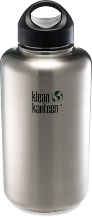 Klean Kanteen Stainless-Steel Wide-Mouth Water Bottle - 64 fl. oz.