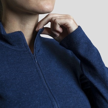 Arms of Andes 300 Lightweight Alpaca Wool Half-Zip Base Layer Top - Women's 3