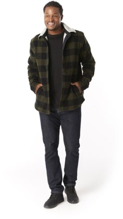 Smartwool Anchor Line Sherpa Fleece Shirt Jacket - Men's 2
