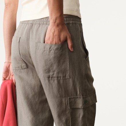 Marine Layer Linen Cargo Pants - Women's 3