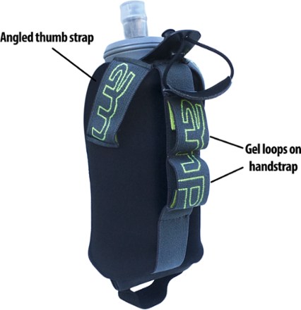 Amphipod Hydraform Soft-Tech Insulluxe Handheld Water Bottle - 16 fl. oz. 1