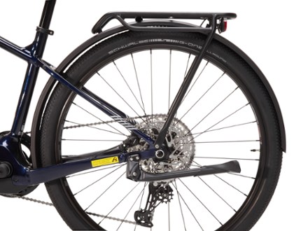 Cannondale Tesoro Neo X 2 Electric Bike Rear fender & disc brakes (Midnight Blue)
