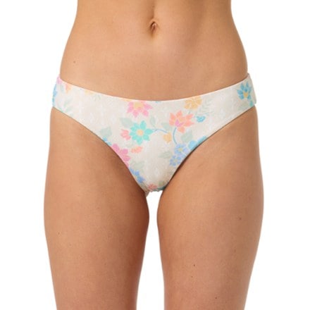 O'Neill Bali Floral Comber Mid Rise Revo Swimsuit Bottoms - Women's 0