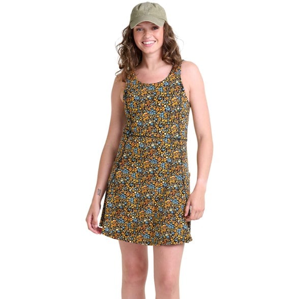 On Body Image of color Black Ditsy Print