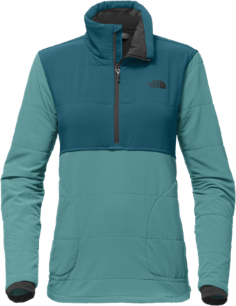 the north face quarter zip womens