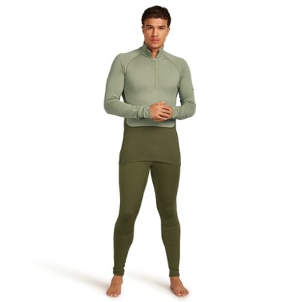 Icebreaker Merino 260 ZoneKnit Long-Sleeve Half-Zip Base Layer Top - Men's 9