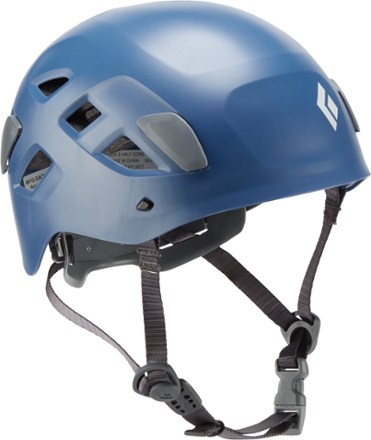 Black Diamond Half Dome Helmet 3/4 front view (Denim)