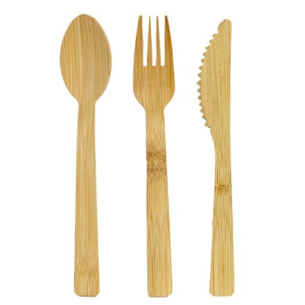 Adventure Ready 4-Person Bamboo Dining Set 2