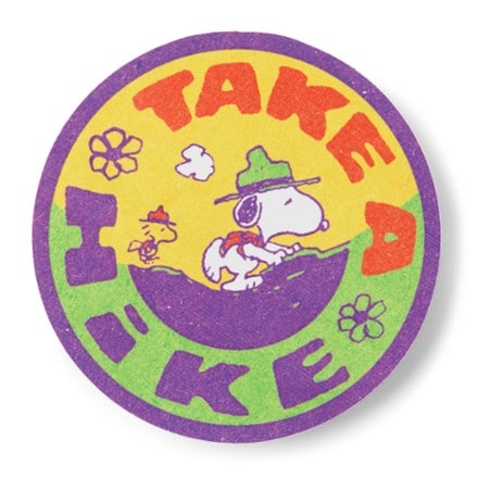 Apply Stickers Take a Hike Snoopy Sticker 1