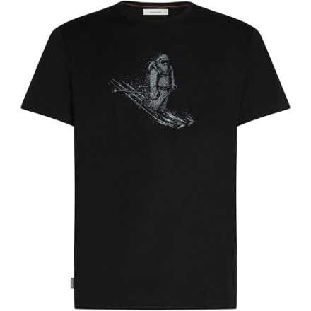 Icebreaker Merino 150 Tech Lite Skiing Yeti Base Layer T-Shirt - Men's 0