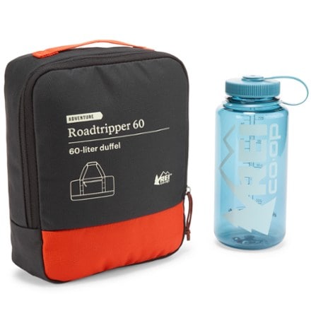 REI Co-op Roadtripper 60 Duffel Stuff sack (32 fl oz. bottle not included)