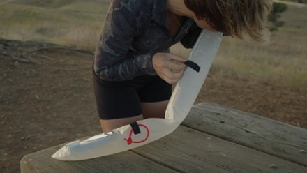 LuminAID Solar Beam with Phone Charger 8