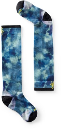 Smartwool Ski Zero Cushion Tie Dye Print Over The Calf Socks - Kids' 0