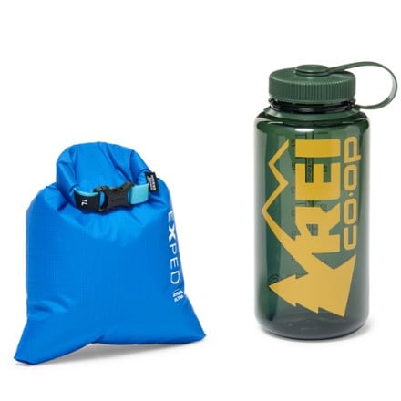 Exped Drybag Ultra 32 fl oz. water bottle not included