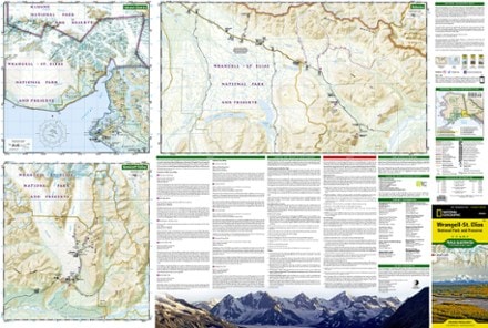National Geographic Wrangell-St. Elias National Park & Preserve Topographic Map 2