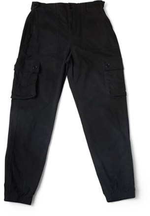 【WONDER WONDER】Cargo Zipper Pocket Nylon Wide Two-Way Pt Checel Zipper Pocket Nylon Wide Two-Way Pants - WONDER
