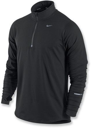mens pink nike half zip