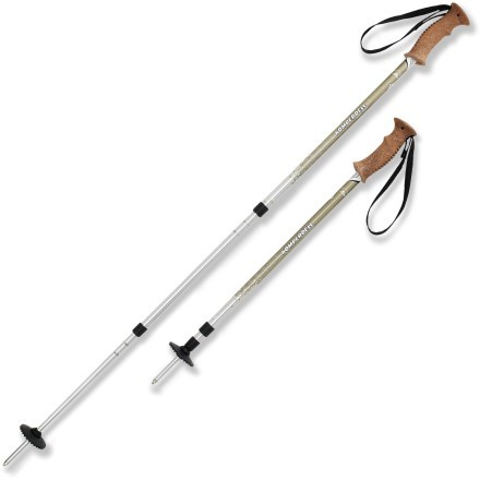 komperdell peak cork trekking poles