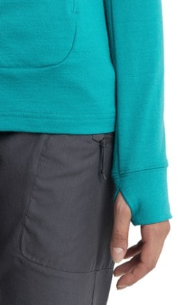Icebreaker Quantum III Long-Sleeve Zip Hoodie - Women's 8