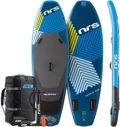 NRS Quiver Inflatable Stand Up Paddle Board - 9'8" 1