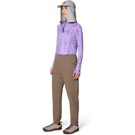 Mountain Hardwear Crater Lake Long-Sleeve Crop Top - Women's 2