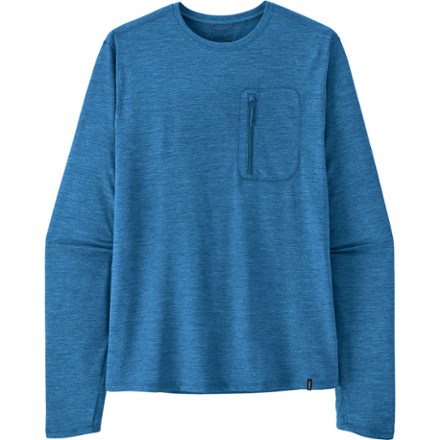 Patagonia Men's Capilene Cool Sun Long-Sleeve Shirt  Blue Xxxl