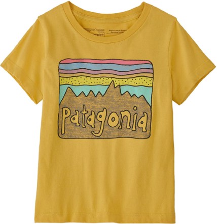 Patagonia Regenerative Organic Certified Cotton Fitz Roy T-Shirt - Toddlers' 0