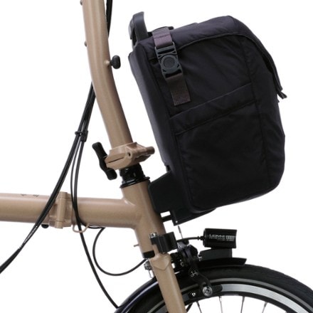 Brompton C Line Electric 4-Speed Mid Handlebar Bike with Rack 8