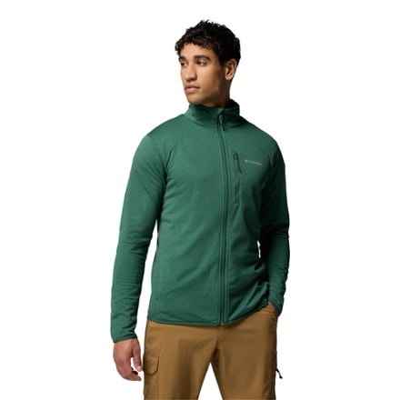 Columbia Essential Hike Grid Fleece Full-Zip Jacket - Men's 0