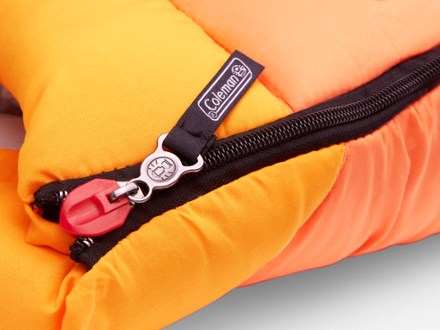 Coleman sleeping bag. Gray/Orange