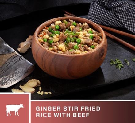 AlpineAire Foods Ginger Stir Fried Rice with Beef - 2 Servings 2