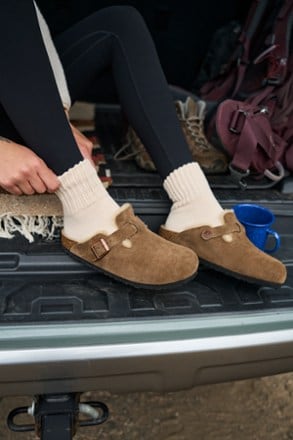 Birkenstock Boston Shearling Clogs - Women's 5