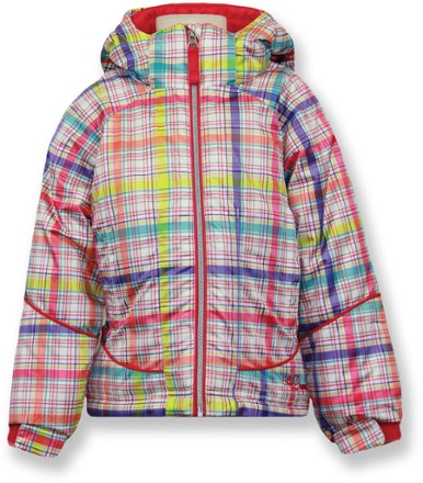 Rainbow Plaid/Pink Flamin