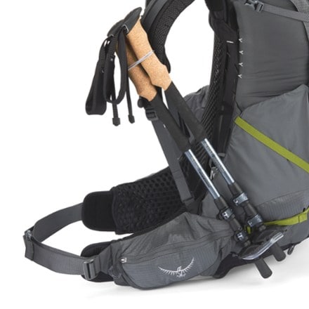 Osprey Atmos AG 50 Pack - Men's Trekking pole attachments