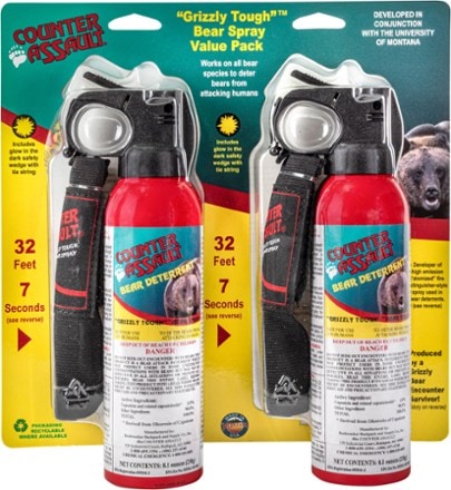 Counter Assault Bear Deterrent Spray with Holsters - Value Package of 2 2