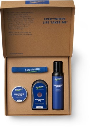 Leather Boot Care Starter Kit--Oil, Waterproofer, Towel