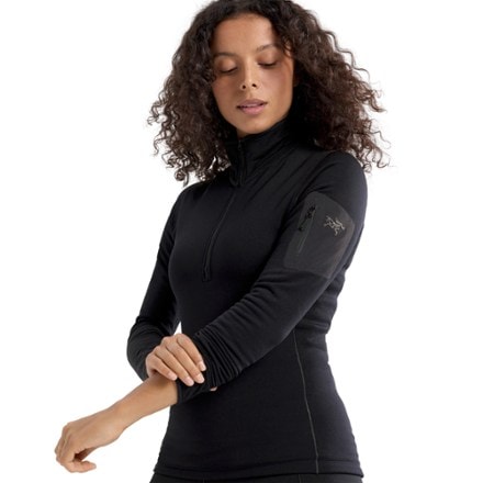 Arc'teryx Kyanite Zip-Neck Base Layer Top - Women's 5