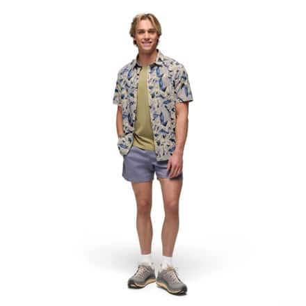 prAna Stretch Zion Pull On Shorts - Men's 5" Inseam 3