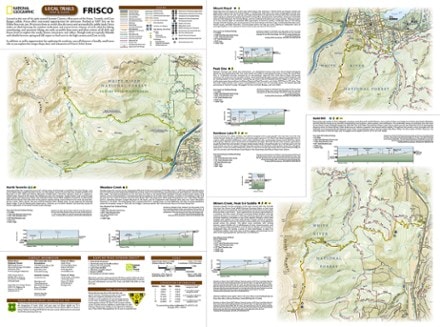 National Geographic Frisco Local Trails Map & Guide 1