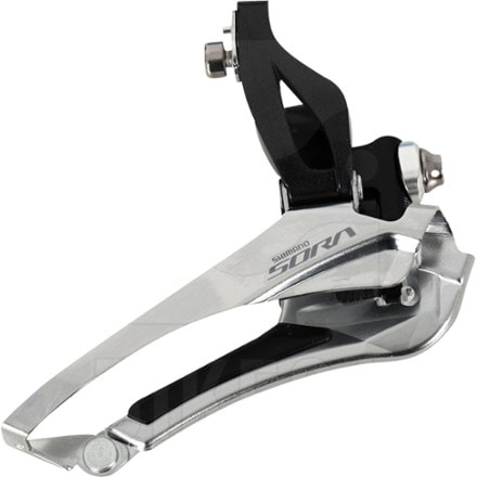 Shimano Sora FD-R3000 2 x 9-Speed Front Derailleur - Braze-On Mount 0