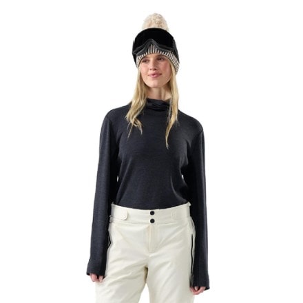 Smartwool Classic Thermal Merino Mock Neck Base Layer Top - Women's 0