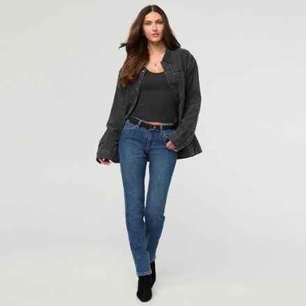 DUER Performance Denim Girlfriend Jeans - Women's 2
