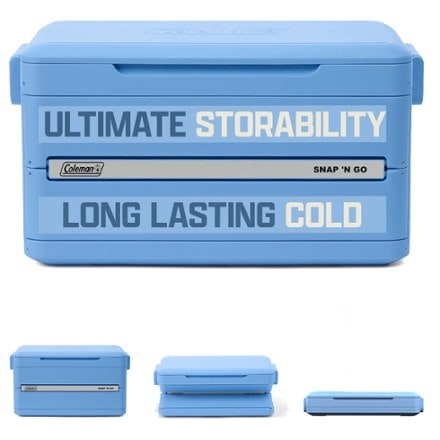 Coleman Snap 'N Go 35-Quart Collapsible Hard Cooler 2