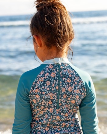 Location Image for Mini Long-Sleeve One-Piece Swimsuit - Kids'