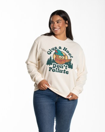 The Landmark Project Give a Hoot Sweatshirt 2