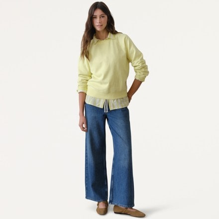 Marine Layer Cloud 9 Fleece Reversible Crewneck Sweatshirt - Women's 2