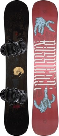 Rossignol Evader Snowboard with M/L Battle Bindings - 154 cm - 2023/2024 0