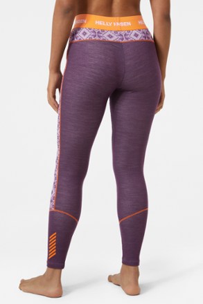 Helly Hansen LIFA Merino Midweight Graphic Base Layer Pants - Women's 2